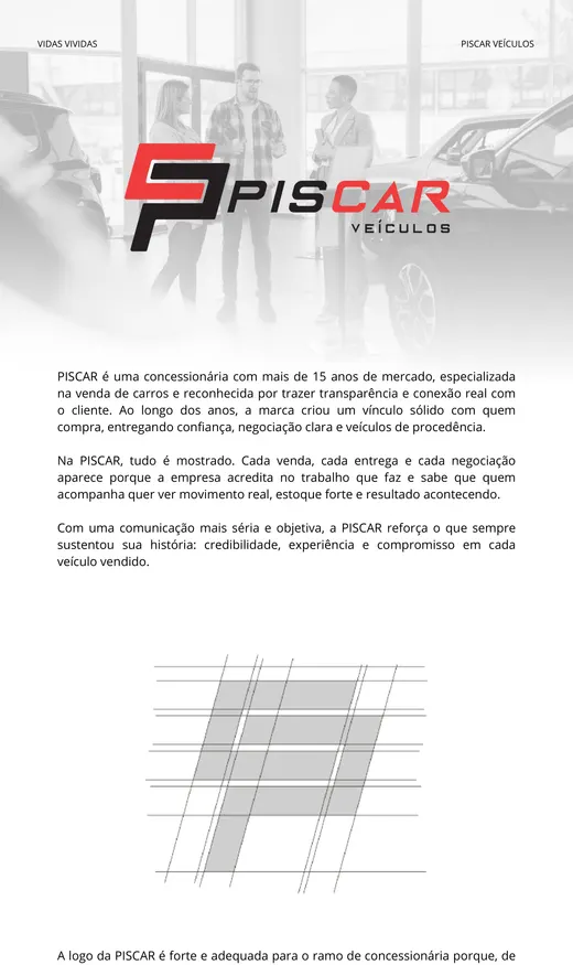 Branding Piscar Veículos