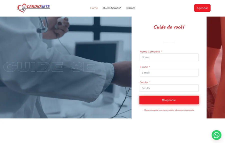 Site cardiosete.com.br
