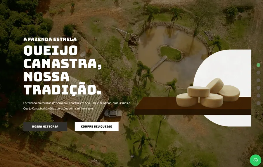 Site afazendaestrela.com.br