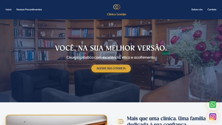 Site clinicagontijo.com