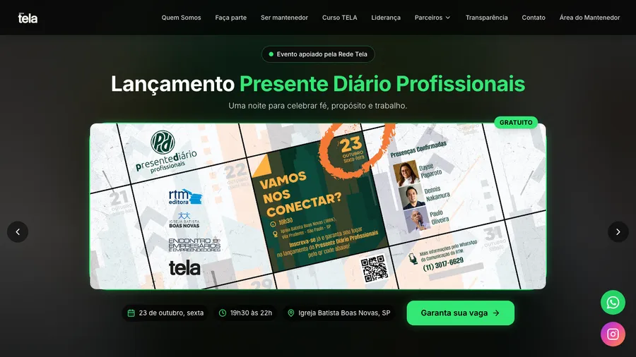 Site redetela.com.br