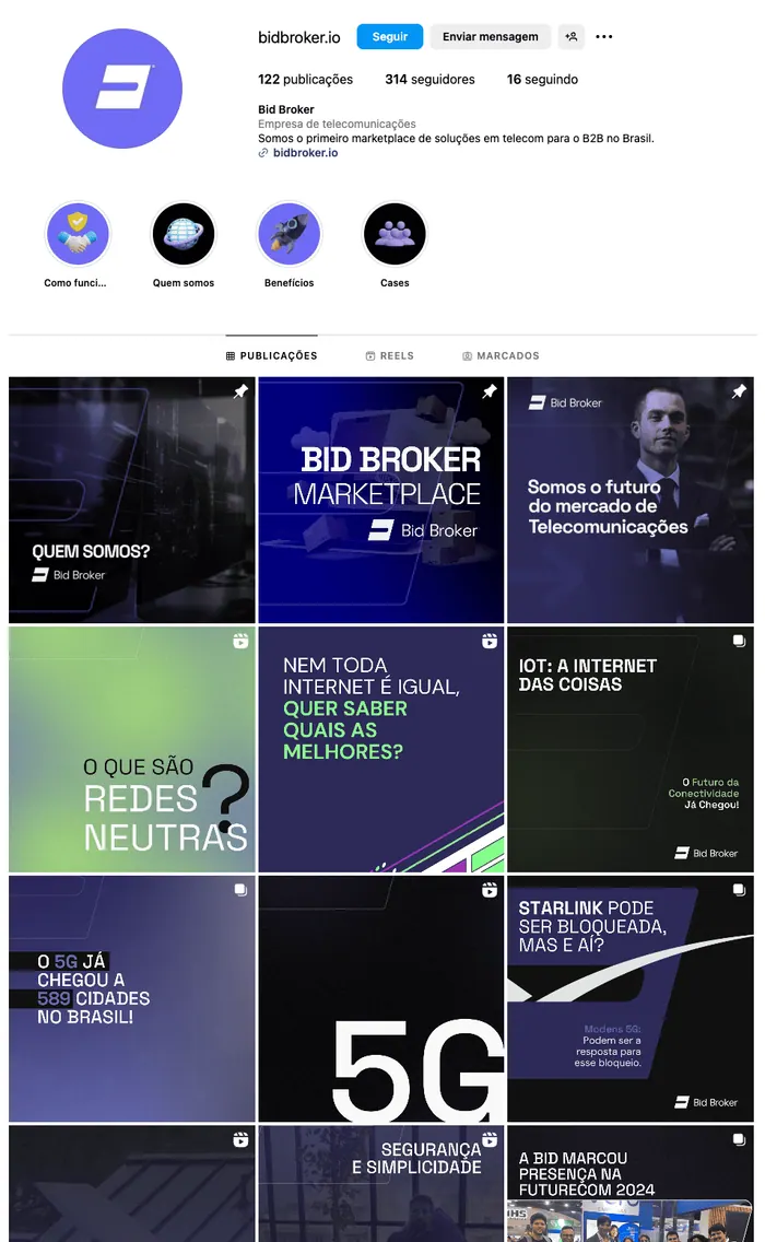 Instagram @bidbroker.io