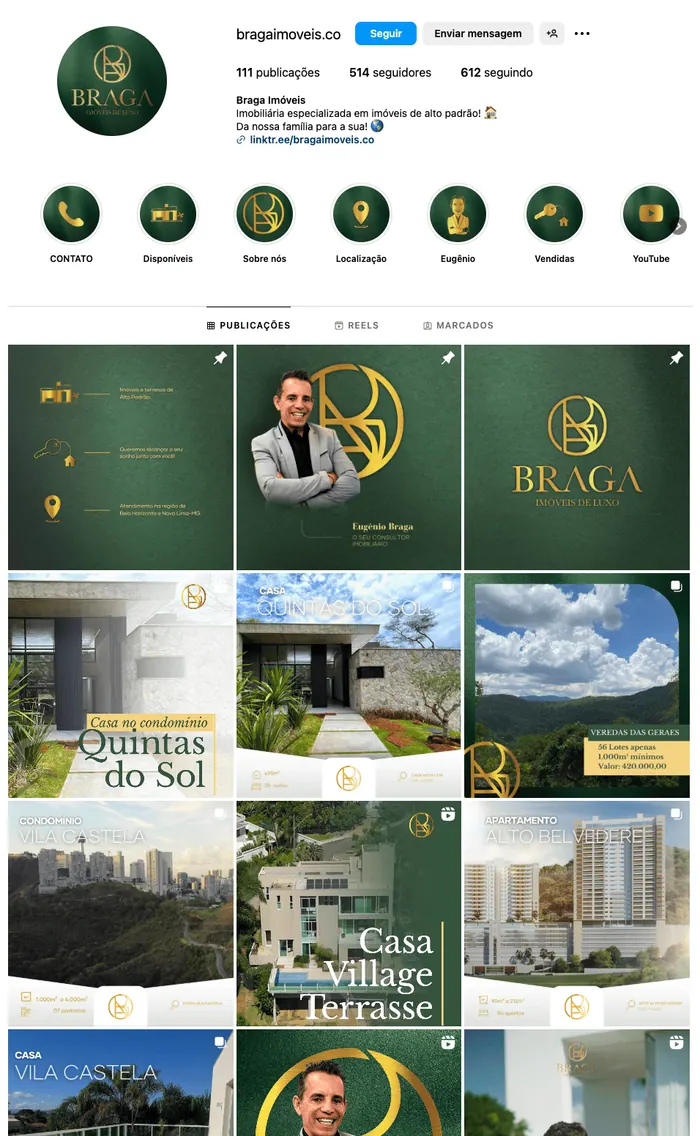 Instagram @bragaimoveis.co