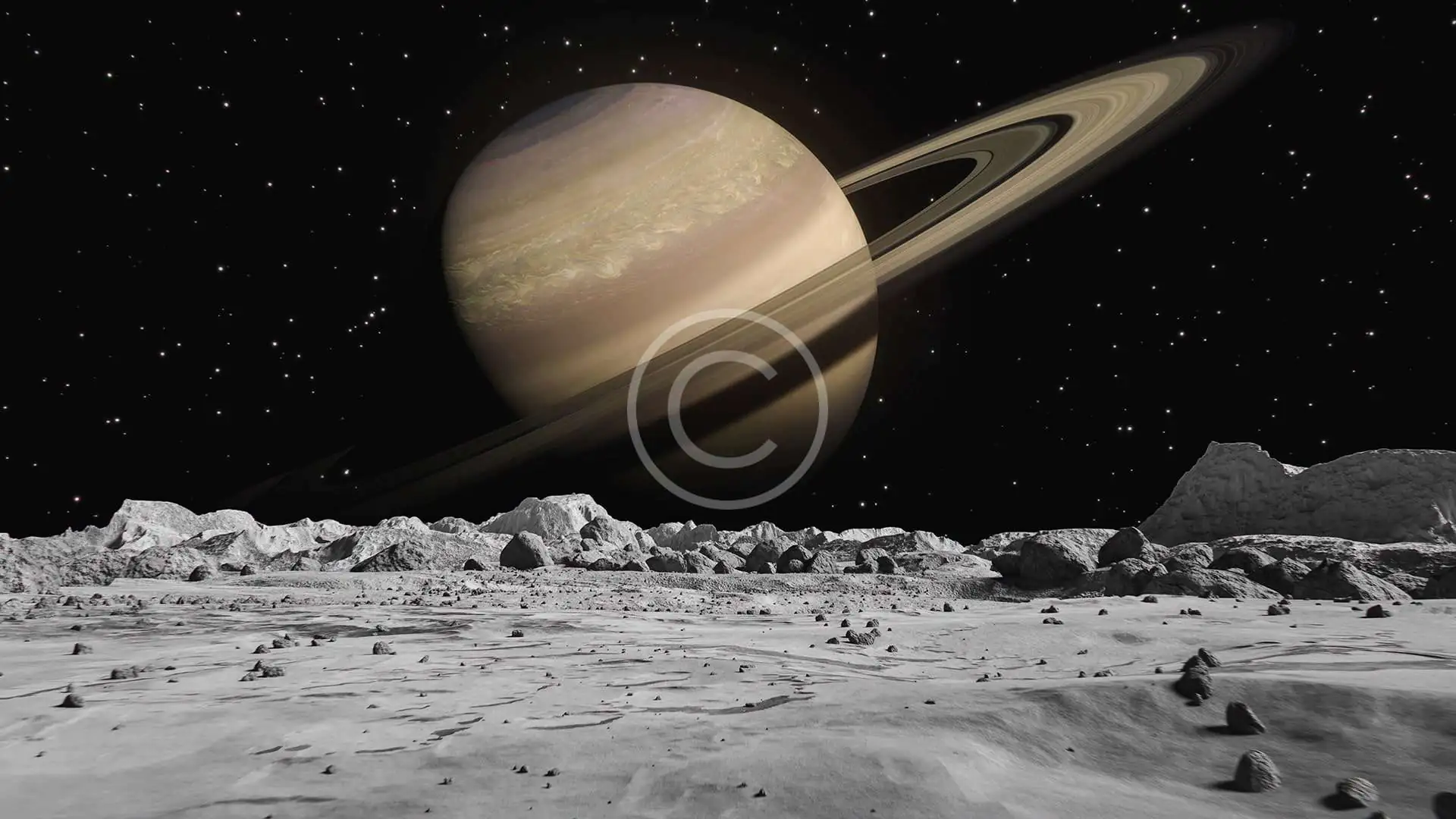 Moon surface
